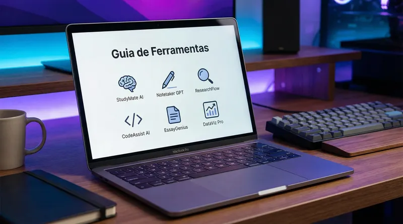 Dashboard com as melhores ferramentas de IA